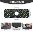 thumbnail image 2 of Pofeuu Dinosaur Print Splash Guard for Sink Faucet Sink Gadgets-Splash Guard Behind Faucet Drip Catcher for Kitchen, Bathroom,Sink Mat, 2 of 7