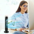 thumbnail image 3 of EIGTHTAIL Tower Fan for Bedroom  25ft/s Velocity Quiet Floor Fan  90° Oscillating Fans for Indoors  Standing Fans  Bladeless Fan, 3 of 9