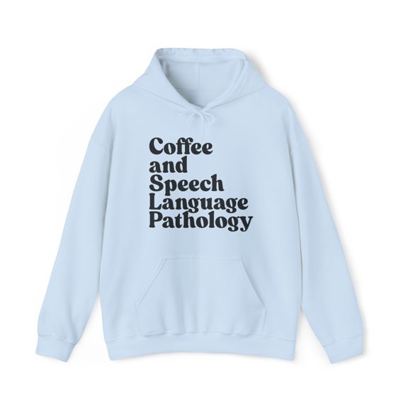 Speech Language Pathologist SLP 1970s 70s Hoodie, Gifts, Hooded Sweatshirt