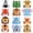 24 PCs Colorful Animal Headband Suit, variant on 24 Pcs Animal Birthday Party Hats Animal Headbands Jungle Safari Animal Paper Party Crown for Girls Kids (Assorted Animals)