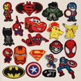 thumbnail image 1 of Lote de 20 Piezas Parche Termoadhesivo para Ropa, Parche Termoadhesivo Infantil Spider Man, Parche Cosido Super Mario, Refuerzo Rodillera Infantil para Ropa, Gorros, Vaqueros para Niños y Adultos oso de fresa Electrónica, 1 of 5