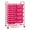 Hot Pink, variant on ARLIME 15-Drawer Storage Cart, 15 Drawer Trolley, Rolling Organizer Cart, Scrapbook Paper Organizer, Suitable for Office and School, Rolling Office Storage Tools (Hot Pink)