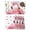 Pink, variant on Pink Flamingo Placemats Set of 4 Modern Elegant Tropical Feather Flamingos Place Mats Indoor Wipeable Table Mats Washable Cloth Dining Table Placemats for Kitchen Holiday Party Home Decor 13x19 Inch