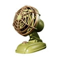 thumbnail image 3 of Ventilador de escritorio USB pequeño, ventilador de refrigeración, multifuncional, silencioso, portátil, mini ventilador personal Verde, 3 of 7