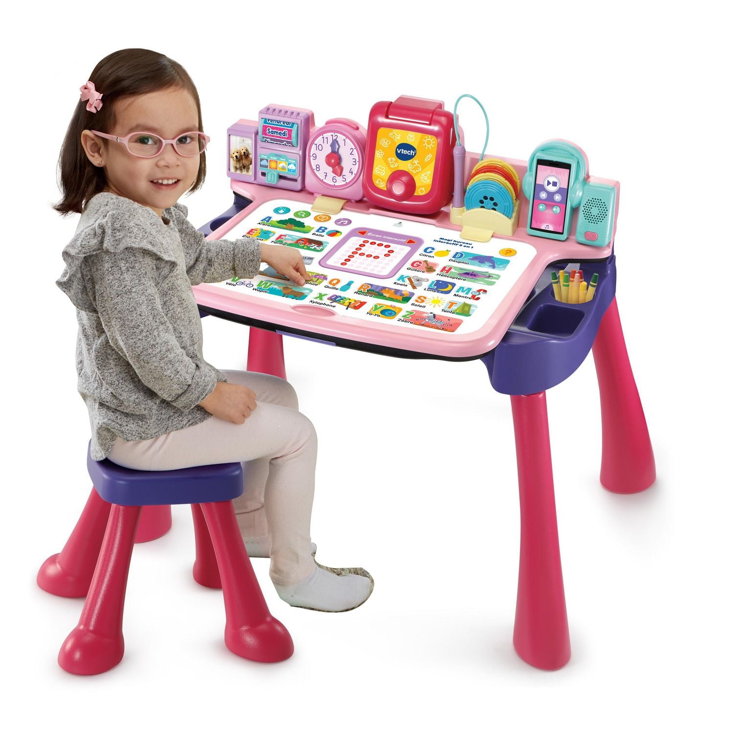 VTech Magi bureau interactif 5 en 1 - Exclusive de Walmart - Version française 2 à 5 ans