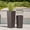 Brown, variant on Chak’s Choice Wicker Planters for Outdoor Plants Set of 2, 32“& 24 ” Tall Planter for Front Porch, Patio, Balcony, Indoor Usage - Square Rattan Flower Pots, Brown