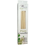(4 Pack) Wally'S Natural Products Inc Plain Paraffin Candles 4-Pack Box 4 Pc