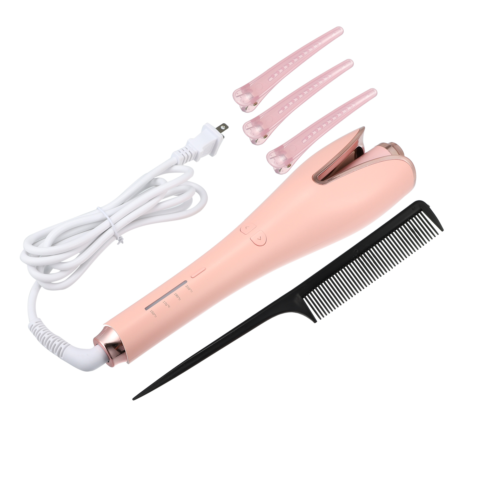 Unique Bargains Automatic Hair Curler Compact 1" Rotating Curling Iron
