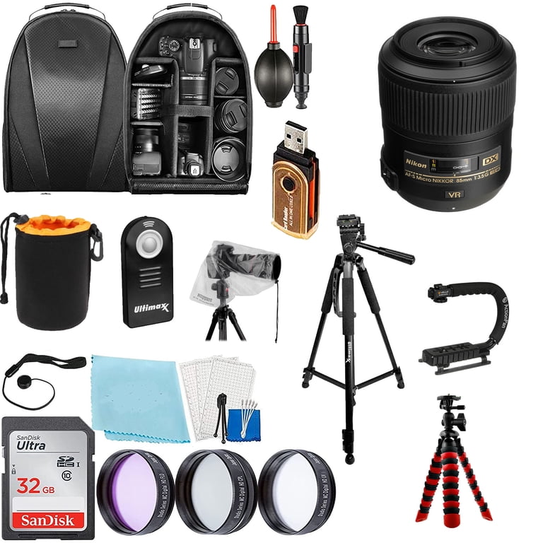 Nikon AF:S DX Micro NIKKOR 85mm f/3.5G ED VR Supreme Bundle