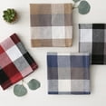 thumbnail image 4 of DII Black Tri Color Check Dishcloth (Set of 4), 4 of 5