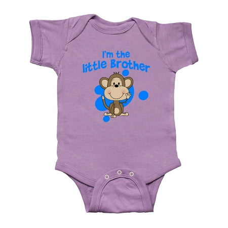 

Inktastic I m The Little Brother-monkey Gift Baby Boy or Baby Girl Bodysuit
