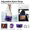 thumbnail image 3 of Case for iPad Pro 11 inch Case M5 2025/ M4 2024 with Shoulder Strap, Shockproof Handle Kickstand, Purple, 3 of 7
