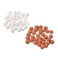 thumbnail image 1 of Uxcell 9-10mm 0.88 Lbs Bolas de Arcilla Rojo Blanco para Jardinería en Macetas para Cultivo Hidropónico, 1 of 1