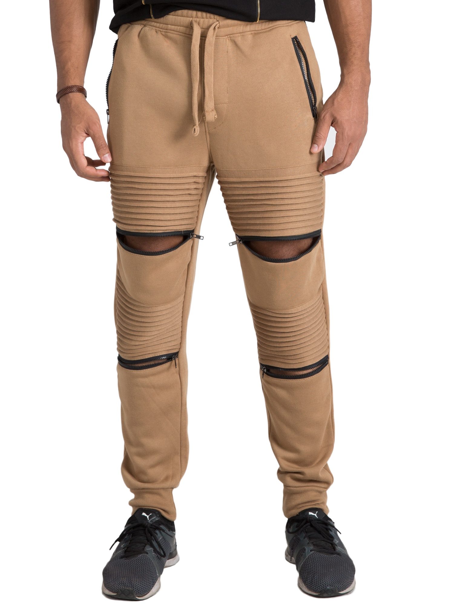 mens fleece jogger pants