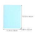 thumbnail image 2 of LEORX Kids Placemats for Dining Table Silicone Sky-Blue 2Pack 15.7X11.8X0.08In, 2 of 8