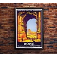 thumbnail image 2 of Italy - Rome - Vintage Travel Poster (16x24Inches), 2 of 6