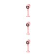 thumbnail image 2 of sweethay Ventilador de mano personal USB Recargable Ajustable Portátil Oficina Escritorio Aire Refrigeración eléctrica Exterior Rosa Rosa 3piezas, 2 of 6