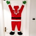 thumbnail image 3 of Trajes de ropa de Papá Noel trepadores grandes, colgante para árbol de Navidad, decoración del hogar, 3 of 5