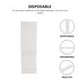 thumbnail image 3 of unbranded 100Ud Cintas Desechables Para El En Material No Tejido Para Spa Y Belleza, 3 of 8