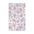 thumbnail image 3 of Hudson Baby Infant Girls Cotton Flannel Burp Cloths 12-Pack Bundle, Pink Mint Floral, One Size, 3 of 7