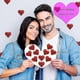 thumbnail image 5 of Flash Heart Stickers Labels, 1.5 Inch/3.8 Cm Adhesive Rolls 500pcs Red Round Heart Sticker Circle Envelopes Label Mothers Day Gift For Decorations Par, 5 of 5