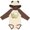 Natural & Brown w Ears, variant on Inktastic Fresh Lemonade Boys or Girls Long Sleeve Baby Bodysuit