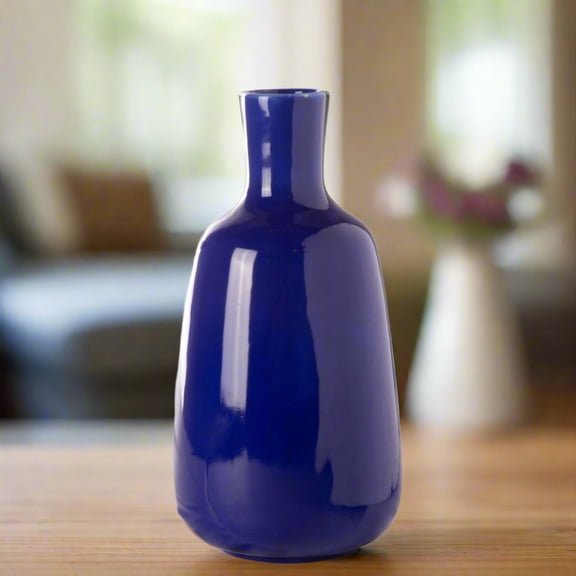 Urban Trends Ceramic Round Vase Bellied