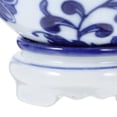thumbnail image 4 of Retro Blue and White Porcelain Vase Desktop Ceramic Office Decor Chinoiserie Ball Table Centerpiece Home Decoration, 4 of 6