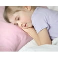 thumbnail image 2 of 2 Pack Organic Cotton Toddler Pillowcase/Travel Pillowcase 14x20 Inches with Envelope Closure - Soft & Breathable Children Pillow Case Cover Solid Pink, 2 of 7
