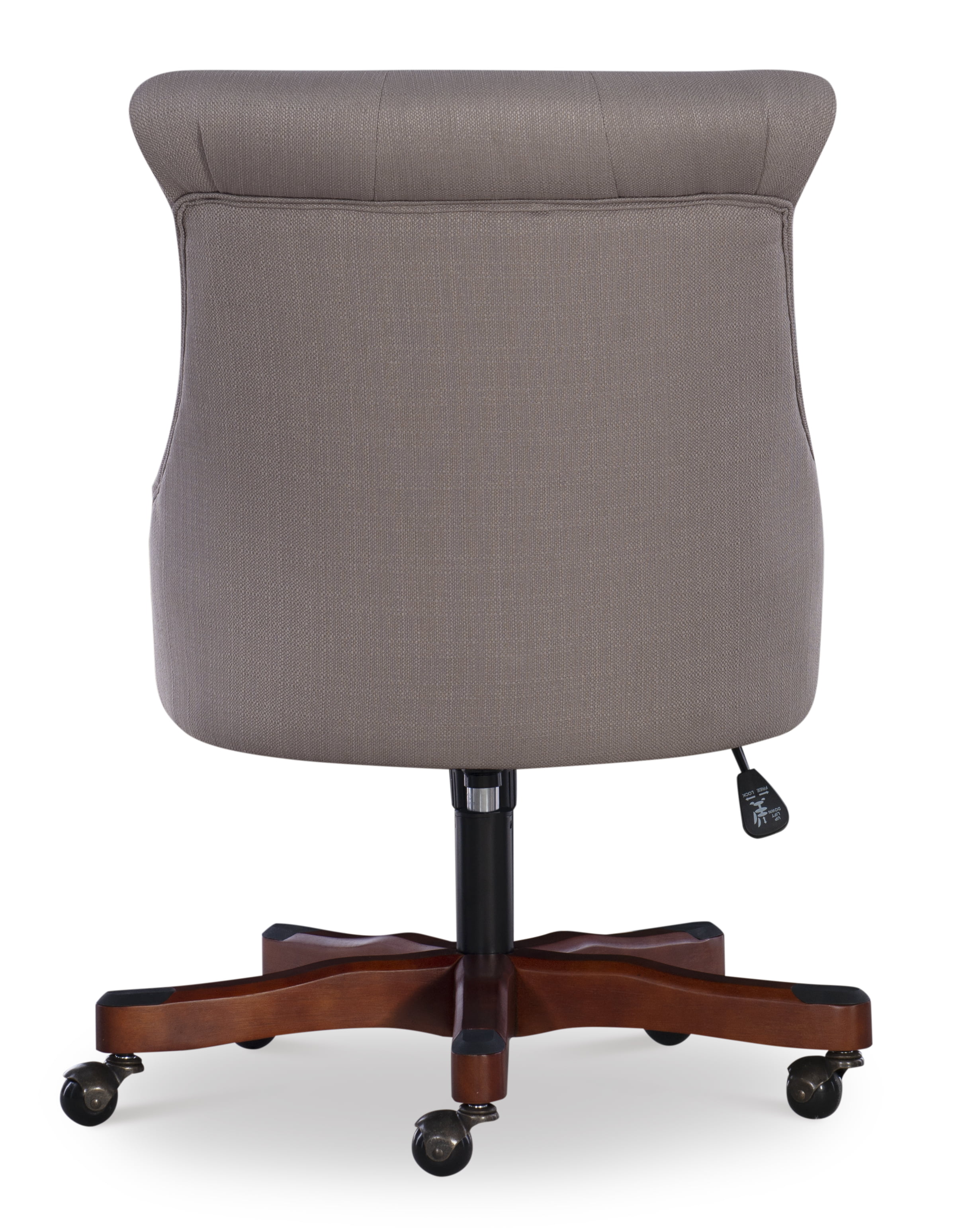 Linon Sinclair Manager's Chair with Adjustable Height & Swivel, 275 lb. Capacity, Dolphin Gray