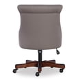 thumbnail image 4 of Linon Sinclair Manager's Chair with Adjustable Height & Swivel, 275 lb. Capacity, Dolphin Gray, 4 of 8