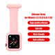 thumbnail image 2 of Correa de broche para Apple Watch 7/6/5/4/3/2/1/SE Band 38mm 40mm 41mm (Rosa) Likrtyny Accesorios electrónicos, 2 of 8