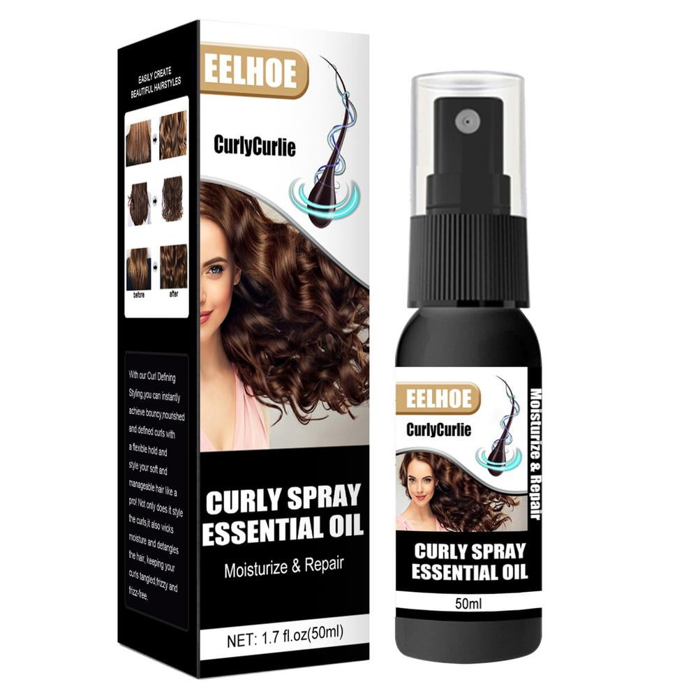 Famure Curl Activator Spray - Curl Refresher&Heat Protectant Spray - Non-greasy Texturizing Spray,Curl Enhancer Hair Styling Product for Wavy,Coily&Curly Hair,1.76 fl oz