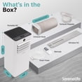 thumbnail image 7 of Portable Air Conditioner - 1000 BTU (ASHRAE) Compact Cooling Unit with Window Mount Kit for Home Use (Gray), 7 of 7