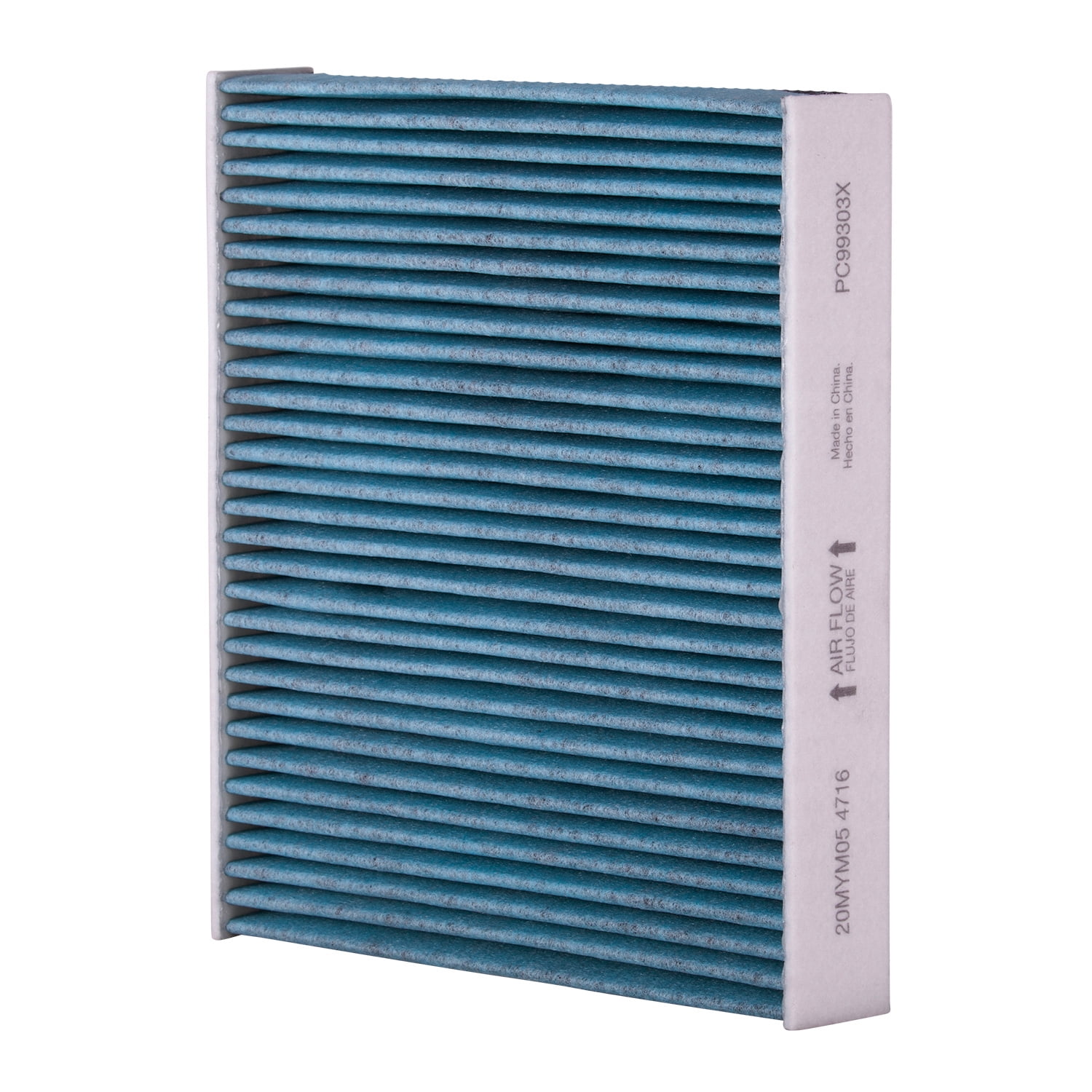 PUREFLOW PC99303X Cabin Air Filter | Fits 2009-2019 Maserati GranTurismo 4.7L; 2006-2011 Quattroporte 4.2L; 2008-2017 GranTurismo 4.2L; 2009-2013 Quattroporte 4.7L