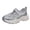 Grey, variant on Gunia Sneakers For Toddler Girls Breathable Mesh Kids Sneakers Lightweight Casual Shoes Play Athletic Running Soprt Shoes Grey