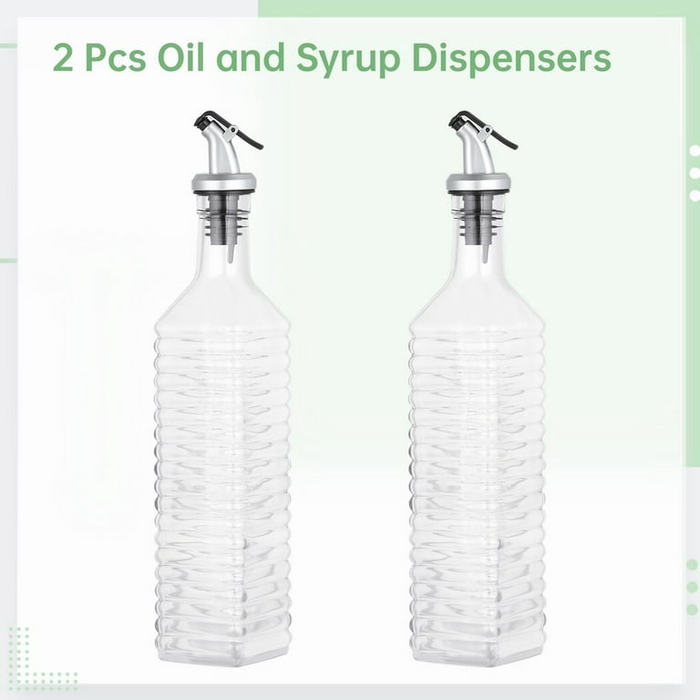 Cooking Olive Oil Dispenser Bottles For Kitchen – Dispense Oil, Vinegar &  Syrup From 17 Oz Oil Bottl…See more Cooking Olive Oil Dispenser Bottles For