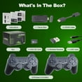 thumbnail image 5 of Retro Game Stick - Revisit Classic Games with Built-in 9 Emulators, 20,000+ Games, 4K HD Output, and 2.4GHz Wireless Controller for TV Plug and Play, 5 of 5