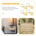 thumbnail image 2 of unbranded 4Ud Manijas De Dorado Para Armarios Y Cajones Estilo Moderno Fácil Instalación, 2 of 8