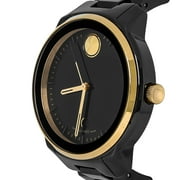 Movado Womens Bold Verso Black Dial Watch - 3600936