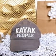 thumbnail image 4 of Pavilion Gift Company - Kayak People - Dark Gray Adjustable Hat, 4 of 10
