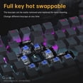 thumbnail image 6 of VIPQV Wired Gaming Keyboard with Wrist Rest Combo, RGB Backlit, Mechanical Feel Anti-ghosting Keyboard, PC/Mac Support, 6 of 7