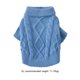thumbnail image 4 of Methold Chaleco para mascotas Animal Elástico 2 piernas Suéter Caminar Viajar Senderismo Cálido Jersey de punto Diseño simple Ropa Ropa de Ropa para mascotas SG NO4, 4 of 6