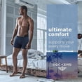 thumbnail image 3 of Dockers Men’s Cotton Stretch Boxer Briefs – 4-Pack Comfort & Support for All-Day Wear, 3 of 7