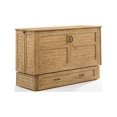 thumbnail image 6 of Poppy Cabinet Murphy Bed with Gel Memory Foam Mattress and USB Ports, Queen, 6 of 9