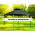 thumbnail image 3 of ACACIA AGOK12- CADET GREY 12 sq. ft. Gazebo Roof Framing & Mounting Kit with Cadet Grey Outdura Canopy, 3 of 4