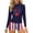Gray, variant on dazeni Girls 4th of July Swimsuit American Flag Patriotic Rash Guard Set Two Piece Long Sleeve Beach Summer Vacation Swimwear Independence Day Outfits Light Blue