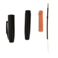 thumbnail image 4 of 10x Novedad  Toy Hen Stag Accesorio - Negro + naranja El 11cm Macarena Pluma Willy, 4 of 6