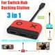 thumbnail image 4 of 3 en 1 Switch Hub USB3.0 Switch Base Docking Station Type-C a HD Screen Proyector Convertidor para Switch/ B, 4 of 5