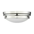 thumbnail image 2 of Lucerne 2-Light Ceiling Light in Polished Nickel, 2 of 7